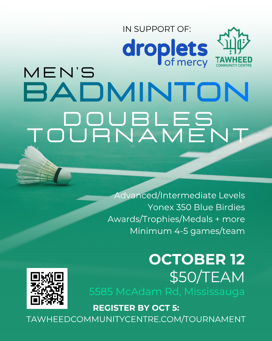 TCC Men's Badminton Tournament